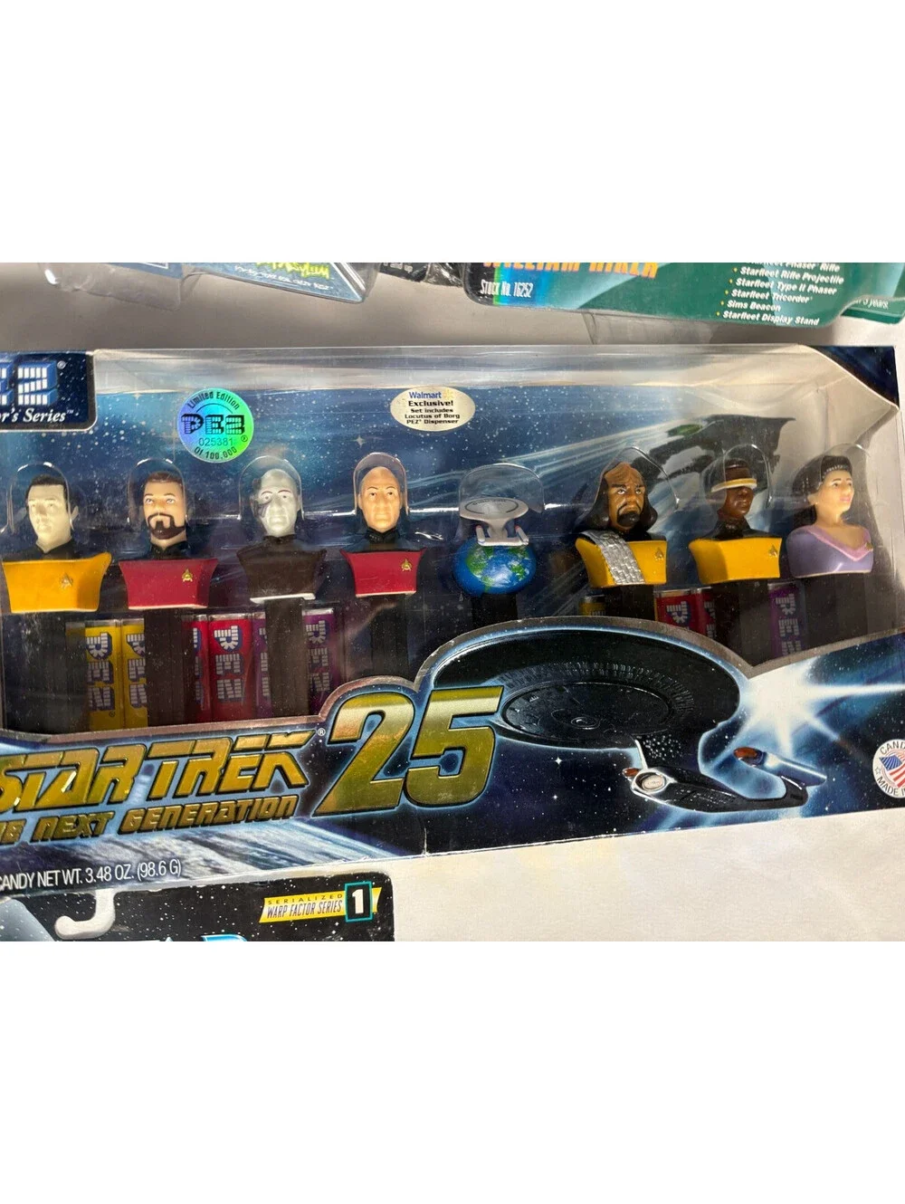 Star Trek Lot of Mixed Action Figure Generation First Contact Nemesis